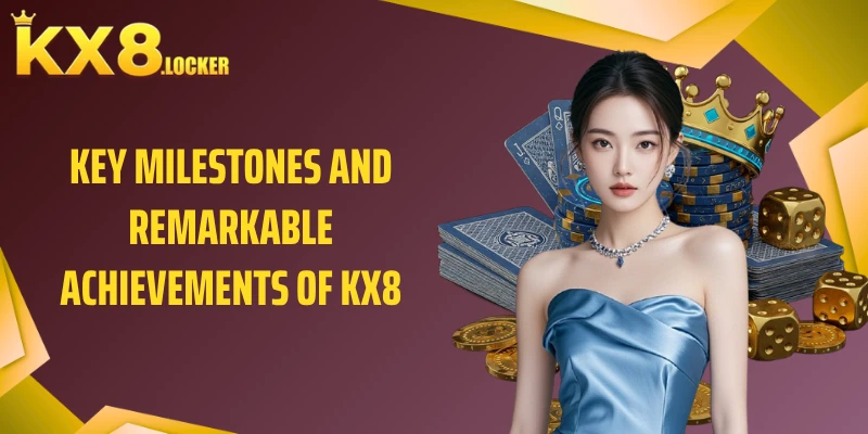 Key milestones and remarkable achievements of KX8
